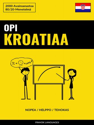 cover image of Opi Kroatiaa--Nopea / Helppo / Tehokas